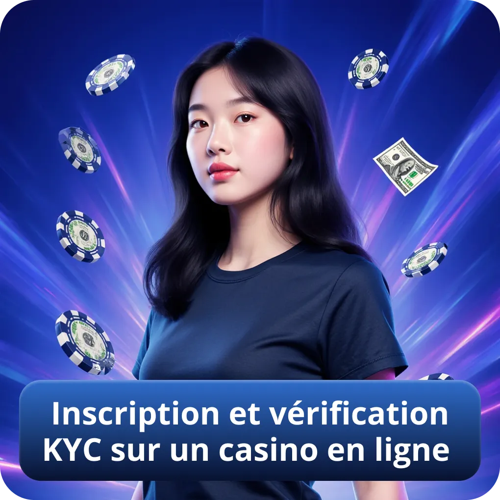 Inscription et vérification KYC dans un casino en ligne