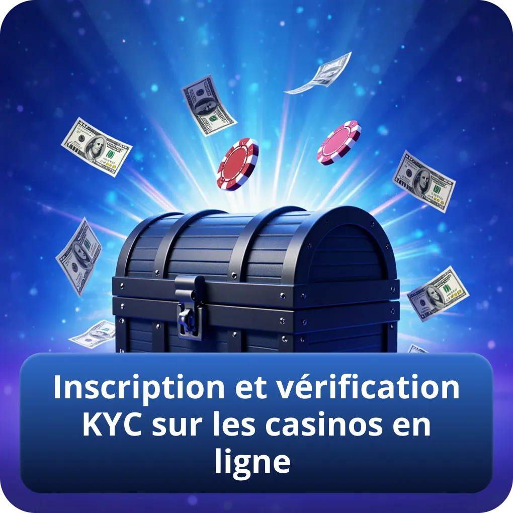 Processus d'inscription et vérification d'identité KYC sur les casinos en ligne