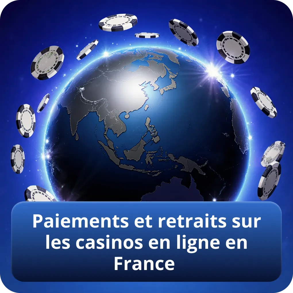 Options de paiements et retraits rapides sur les casinos en ligne en France