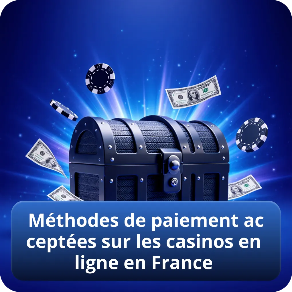 Options de paiement disponibles dans les casinos en ligne français